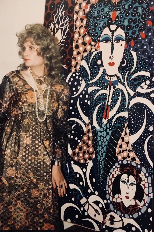 LOMMEN- Petra Johnita Lommen with Large Queen 1984